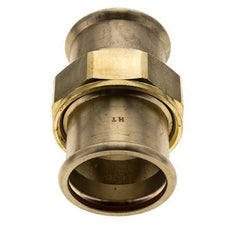 Union Press Fitting - 54mm Female - Copper alloy Flat Sealing