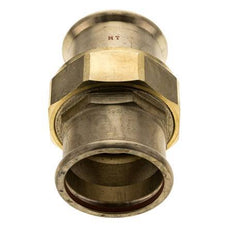Union Press Fitting - 54mm Female - Copper alloy Flat Sealing