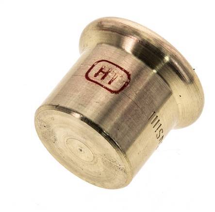 End Cap - 22mm Female - Copper alloy