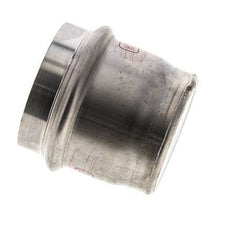 End Cap - 54mm Female - Stainless Steel
