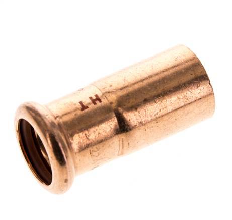 Press Fitting - 18mm Female & 22mm Male - Copper alloy
