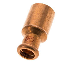 Press Fitting - 15mm Female & 28mm Male - Copper alloy