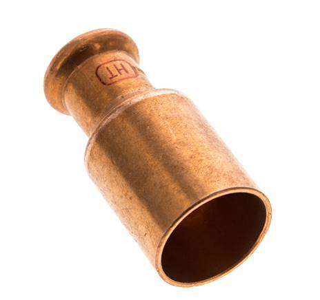 Press Fitting - 15mm Female & 28mm Male - Copper alloy