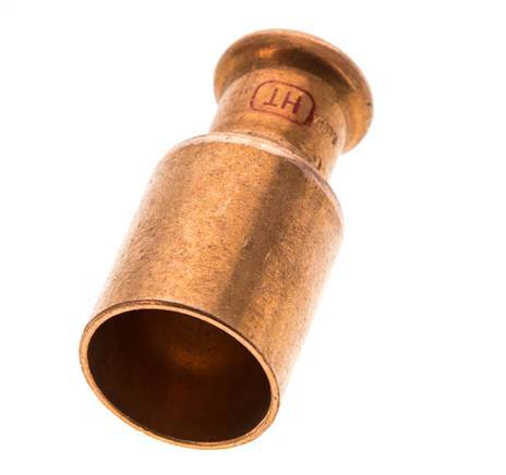 Press Fitting - 15mm Female & 28mm Male - Copper alloy