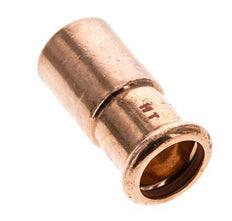 Press Fitting - 22mm Female & 28mm Male - Copper alloy
