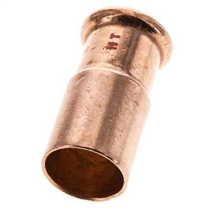 Press Fitting - 22mm Female & 28mm Male - Copper alloy