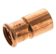 Press Fitting - 28mm Female & 35mm Male - Copper alloy