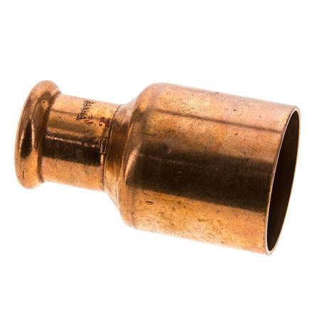 Press Fitting - 22mm Female & 42mm Male - Copper alloy