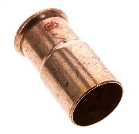 Press Fitting - 35mm Female & 42mm Male - Copper alloy