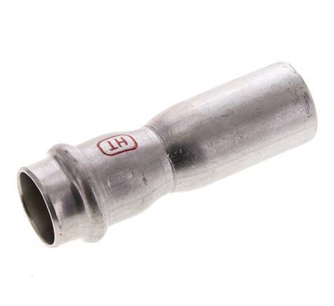 Press Fitting - 18mm Female & 22mm Male - Stainless Steel
