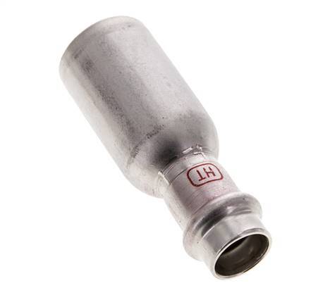 Press Fitting - 15mm Female & 28mm Male - Stainless Steel