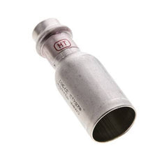 Press Fitting - 15mm Female & 28mm Male - Stainless Steel