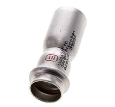 Press Fitting - 22mm Female & 28mm Male - Stainless Steel