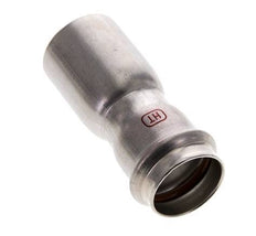 Press Fitting - 28mm Female & 35mm Male - Stainless Steel