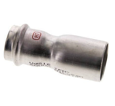 Press Fitting - 28mm Female & 35mm Male - Stainless Steel