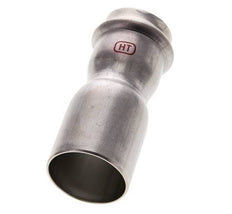 Press Fitting - 28mm Female & 35mm Male - Stainless Steel