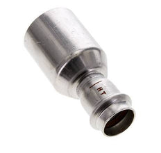 Press Fitting - 22mm Female & 42mm Male - Stainless Steel