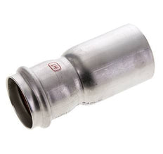 Press Fitting - 35mm Female & 42mm Male - Stainless Steel