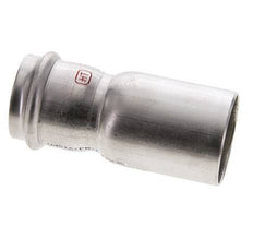 Press Fitting - 35mm Female & 42mm Male - Stainless Steel