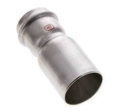 Press Fitting - 35mm Female & 42mm Male - Stainless Steel