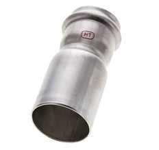 Press Fitting - 35mm Female & 42mm Male - Stainless Steel