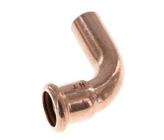 90deg Elbow Press Fitting - 18mm Female & 18mm Male - Copper alloy