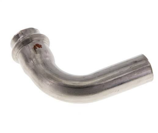 90deg Elbow Press Fitting - 22mm Female & 22mm Male - Stainless Steel