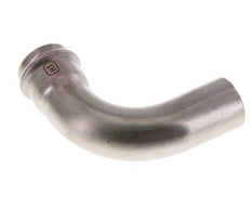 90deg Elbow Press Fitting - 35mm Female & 35mm Male - Stainless Steel