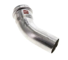45deg Elbow Press Fitting - 35mm Female & 35mm Male - Stainless Steel