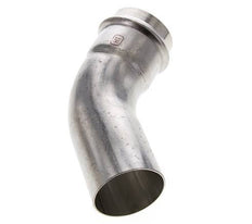 45deg Elbow Press Fitting - 54mm Female & 54mm Male - Stainless Steel