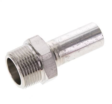 Press Fitting - 18mm Male & R 3/4'' Male - Stainless Steel