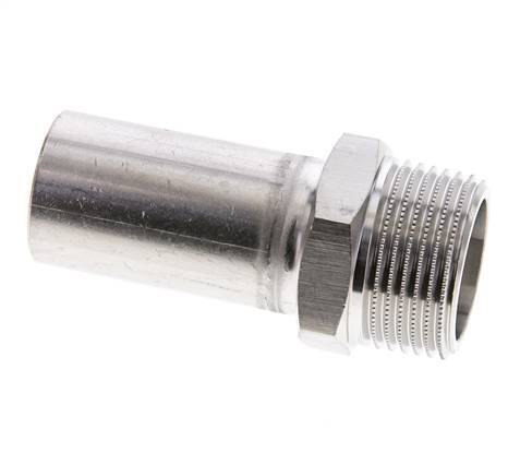 Press Fitting - 28mm Male & R 1'' Male - Stainless Steel