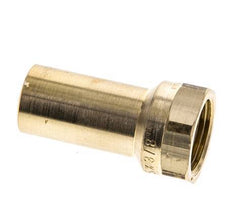 Press Fitting - 15mm Male & Rp 3/8'' Female - Copper alloy