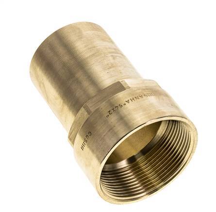Press Fitting - 54mm Male & Rp 2'' Female - Copper alloy