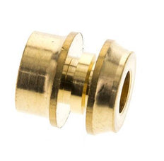 6mm Brass Straight Compression Fitting DN 1275 bar DIN EN 1254-2
