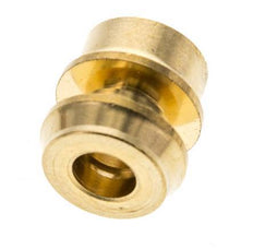 6mm Brass Straight Compression Fitting DN 1275 bar DIN EN 1254-2