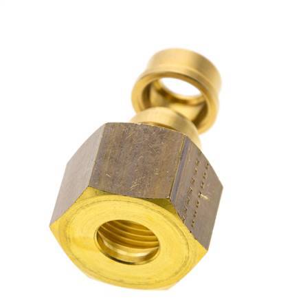 12mm Brass Straight Compression Fitting DN 1676 bar DIN EN 1254-2