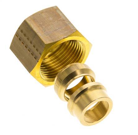 14mm Brass Straight Compression Fitting DN 1676 bar DIN EN 1254-2