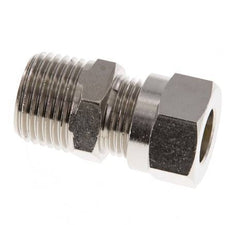 12L & R1/2'' Nickel plated Brass Straight Cutting Fitting with Male Threads 75 bar ISO 8434-1
