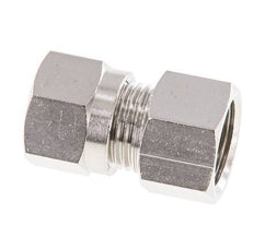 10L & G3/8'' Nickel plated Brass Straight Cutting Fitting with Female Threads 115 bar ISO 8434-1