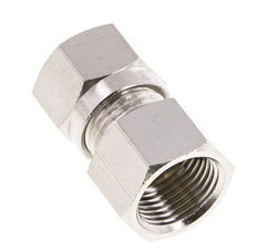 10L & G3/8'' Nickel plated Brass Straight Cutting Fitting with Female Threads 115 bar ISO 8434-1