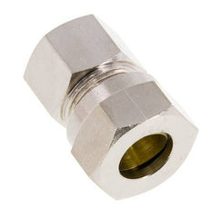 15L & G1/2'' Nickel plated Brass Straight Cutting Fitting with Female Threads 70 bar ISO 8434-1