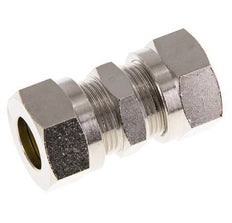 15L Nickel plated Brass Straight Cutting Fitting 70 bar ISO 8434-1