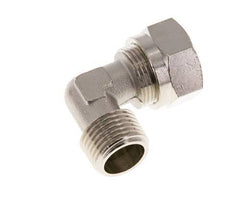 15L & R1/2'' Nickel plated Brass Elbow Cutting Fitting with Male Threads 70 bar ISO 8434-1