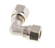 10L Nickel plated Brass Elbow Cutting Fitting 115 bar ISO 8434-1
