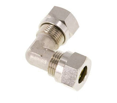 12L Nickel plated Brass Elbow Cutting Fitting 75 bar ISO 8434-1