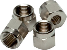 4LL (M8x1) Brass Union Nut [10 Pieces]