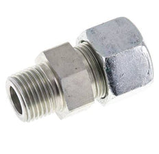 16S & R1/2'' Zink plated Steel Straight Cutting Fitting with Male Threads 400 bar ISO 8434-1