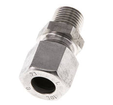 10L & R1/4'' Stainless Steel Straight Cutting Fitting with Male Threads 315 bar ISO 8434-1