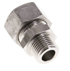 18L & R1/2'' Stainless Steel Straight Cutting Fitting with Male Threads 315 bar ISO 8434-1